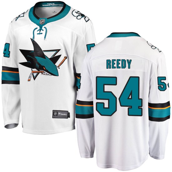 Scott Reedy San Jose Sharks Breakaway Away Fanatics Branded Jersey - White