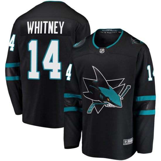 Ray Whitney San Jose Sharks Youth Breakaway Alternate Fanatics Branded Jersey - Black