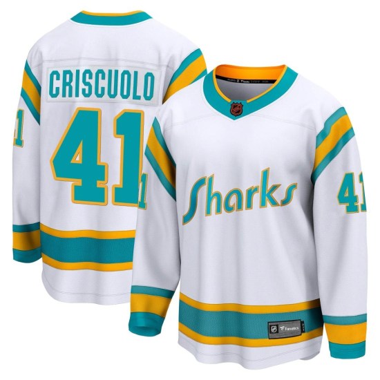 Kyle Criscuolo San Jose Sharks Breakaway Special Edition 2.0 Fanatics Branded Jersey - White