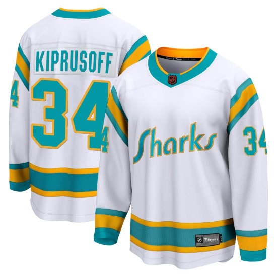 Miikka Kiprusoff San Jose Sharks Breakaway Special Edition 2.0 Fanatics Branded Jersey - White