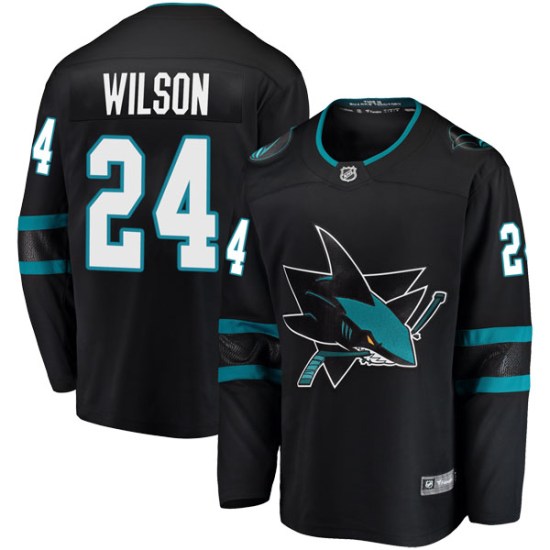 Doug Wilson San Jose Sharks Breakaway Alternate Fanatics Branded Jersey - Black
