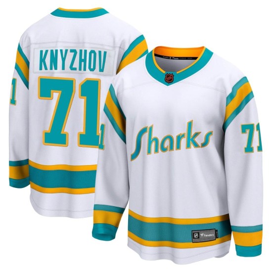 Nikolai Knyzhov San Jose Sharks Youth Breakaway Special Edition 2.0 Fanatics Branded Jersey - White