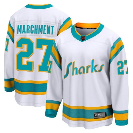 Bryan Marchment San Jose Sharks Youth Breakaway Special Edition 2.0 Fanatics Branded Jersey - White