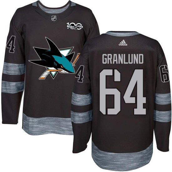 Mikael Granlund San Jose Sharks Youth Authentic 1917-2017 100th Anniversary Jersey - Black