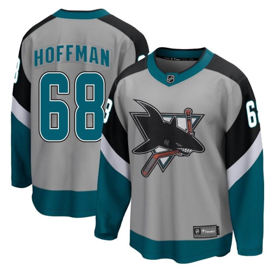 Mike Hoffman San Jose Sharks Breakaway 2020/21 Special Edition Fanatics Branded Jersey - Gray